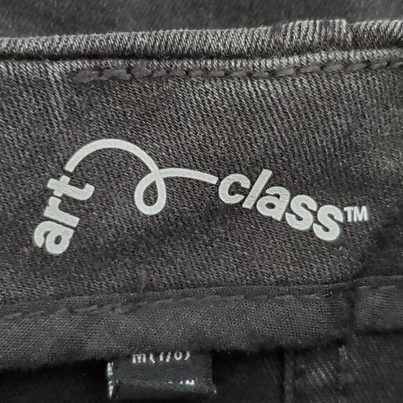 Art Class Girls Black Wash Stretchy Denim Jean Pencil Skirt NEW NWT Size M (7/8) - Picture 7 of 11